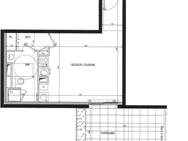 Location appartement 1 pièce Nantes Saint Pasquier 44