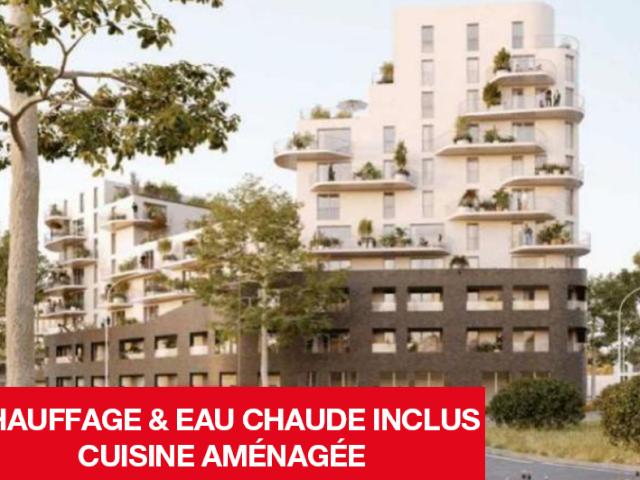 Location appartement 1 pièce ORVAULT 29m² à 563.45€/mois CDC Habitat