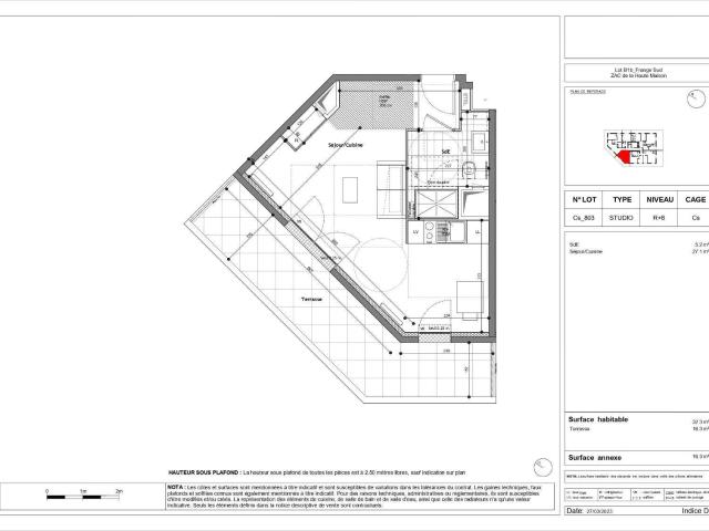 Location appartement 1 pièce Champs sur Marne 77