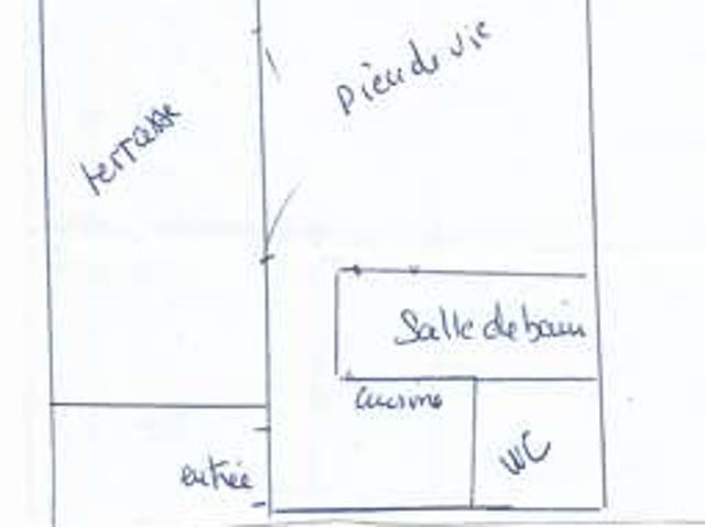 Location appartement 1 pièce Dax 40