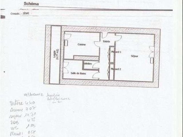 Location appartement 1 pièce Évreux 27