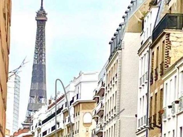Location appartement 1 pièce Paris 15e 75
