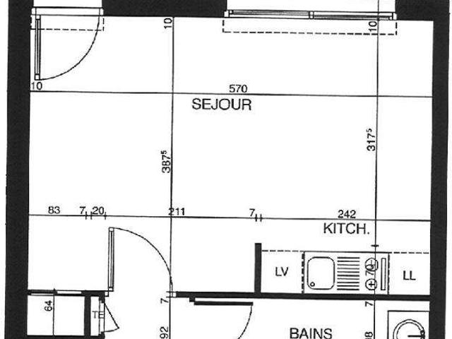 Location appartement 1 pièce Rezé 44