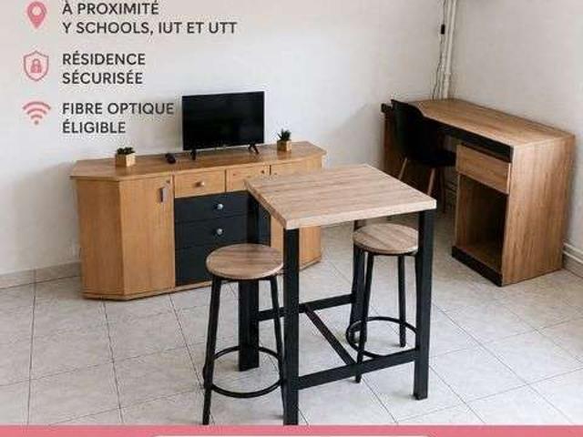 Location appartement 1 pièce Troyes 10