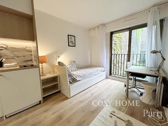 Location Appartement 1 pièce 15 m2 Paris 16ème