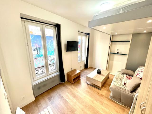 Location Appartement 1 pièce 16.8 m2 Paris 20ème