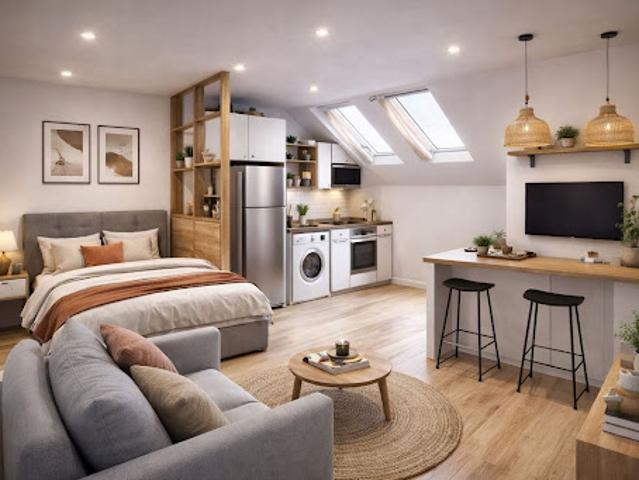 Location Appartement 1 pièce 17 m2 Bondy