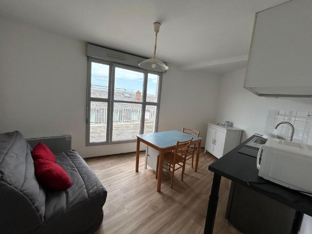 Location appartement 1 pièce 17.2 m2 à Tours