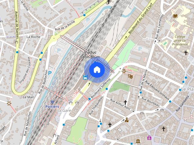 Location Appartement 1 pièce 18m² POITIERS 86000