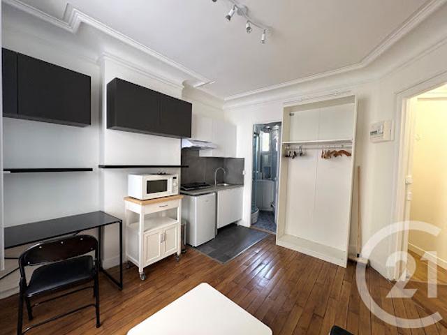 Location Appartement 1 pièce 19.62 m2 Paris 16ème