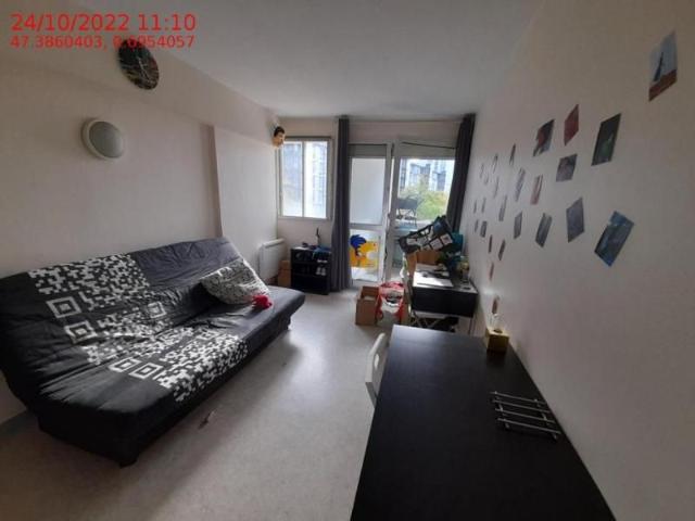 Location appartement 1 pièce 19.8 m2 à Tours