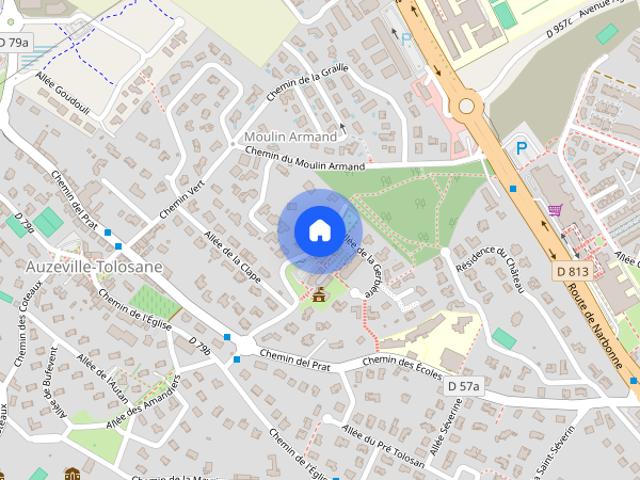 Location Appartement 1 pièce 19m² AUZEVILLE TOLOSANE 31320