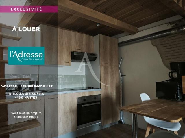 Location Appartement 1 pièce 25m² NANTES 44000