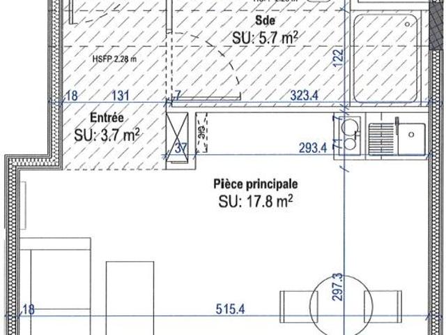 Location Appartement 1 pièce 27m² NANTES 44000