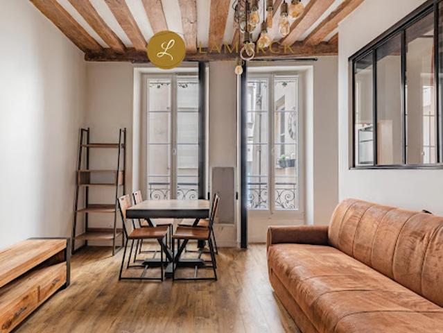 Location Appartement 1 pièce 29.39 m2 Paris 4ème