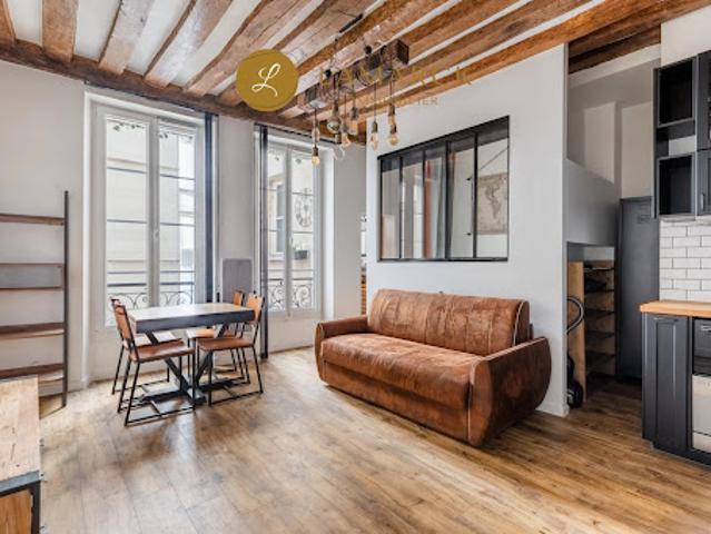 Location Appartement 1 pièce 29.39 m2 Paris 4ème