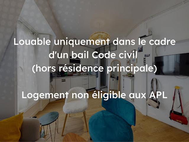 Location Appartement 1 pièce 20.03 m2 Paris 10ème