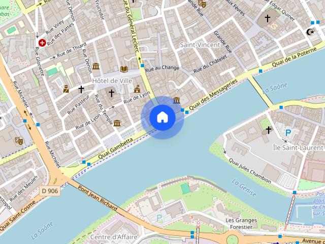Location Appartement 1 pièce 34m² CHALON SUR SAONE 71100