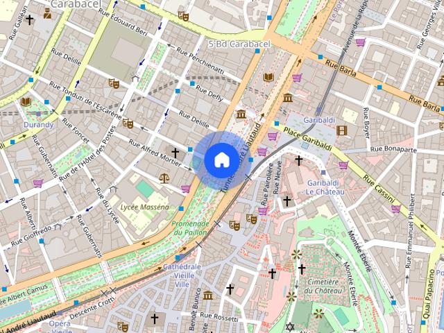 Location Appartement 1 pièce 35m² NICE 06300