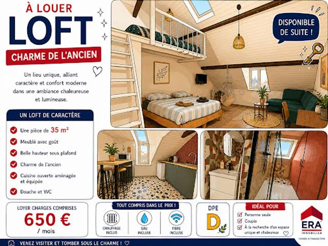 Location Appartement 1 pièce 36 m2 Orleans
