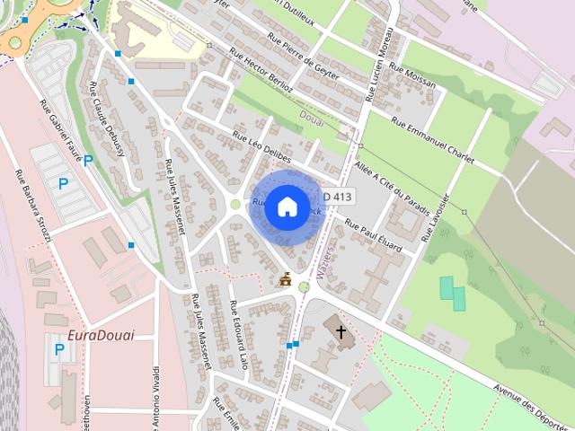 Location Appartement 1 pièce 30m² DOUAI 59500