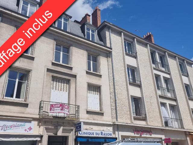 Location Appartement 1 pièce 31m² TOURS 37000