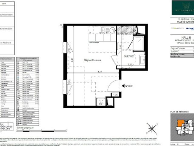 Location Appartement 1 pièce 32 m2 Suresnes
