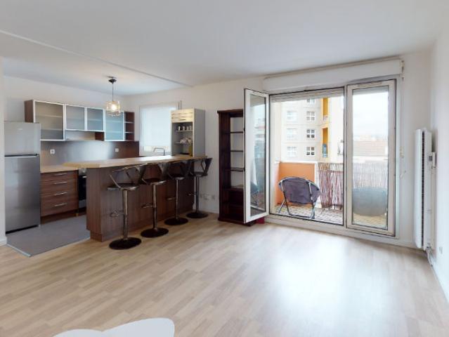 Location appartement 2 pièces, 43.21m², Alfortville