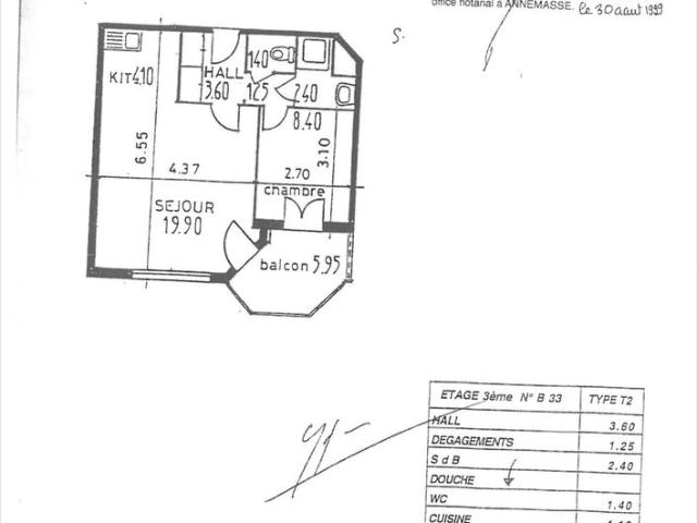 Location Appartement 2 pièces 40m²