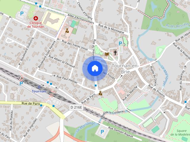 Location Appartement 2 pièces 41m² TOURNAN EN BRIE 77220