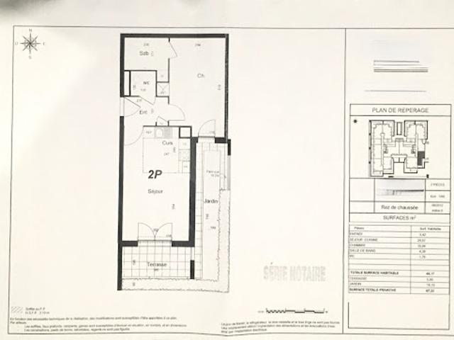 Location Appartement 2 pièces 45 m2 Vaires sur Marne