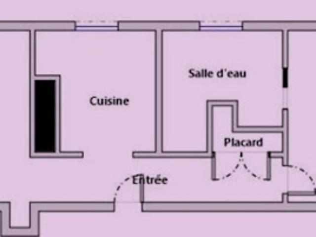 Location Appartement 2 pièces 45 m2 Paris 15ème