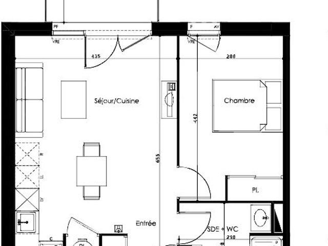 Location Appartement 2 pièces 45m² GUJAN MESTRAS 33470