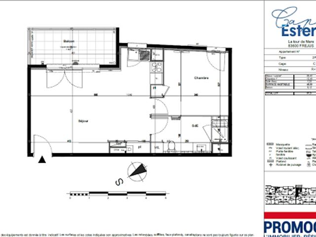 Location Appartement 2 pièces 49 m2 Frejus