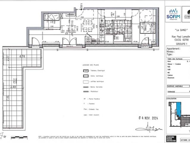 Location Appartement 2 pièces 53 m2 Cucq