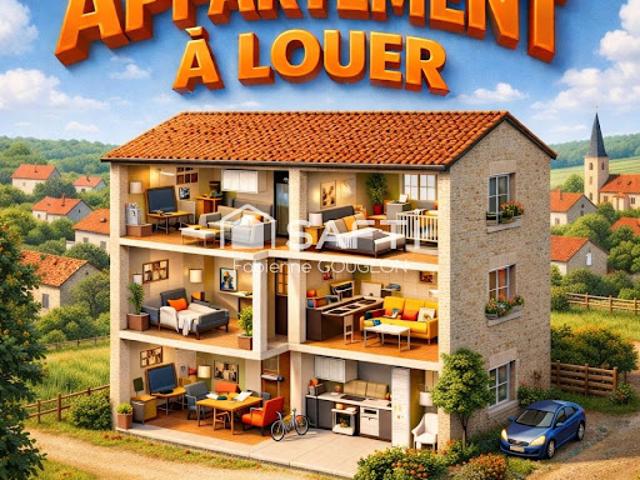 Location Appartement 2 pièces 53 m2 Marthon