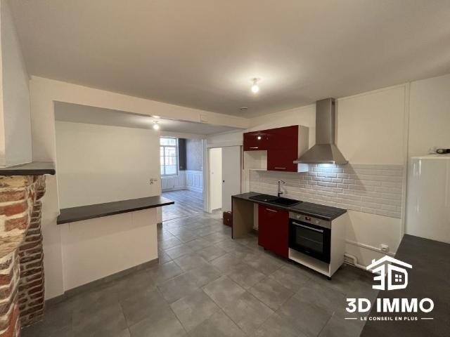 Location Appartement 2 pièces 52m² AVESNES SUR HELPE 59440