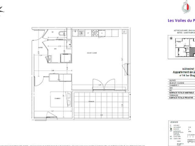 Location Appartement 2 pièces 54 m2 Saint raphael