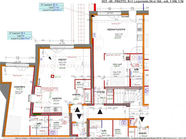 Location Appartement 2 pièces 58.38 m2 Chateauroux