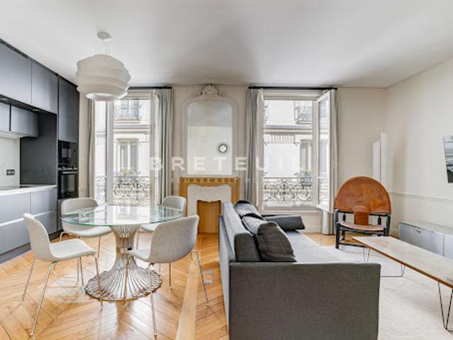 Location Appartement 2 pièces 65 m2 Paris 17ème