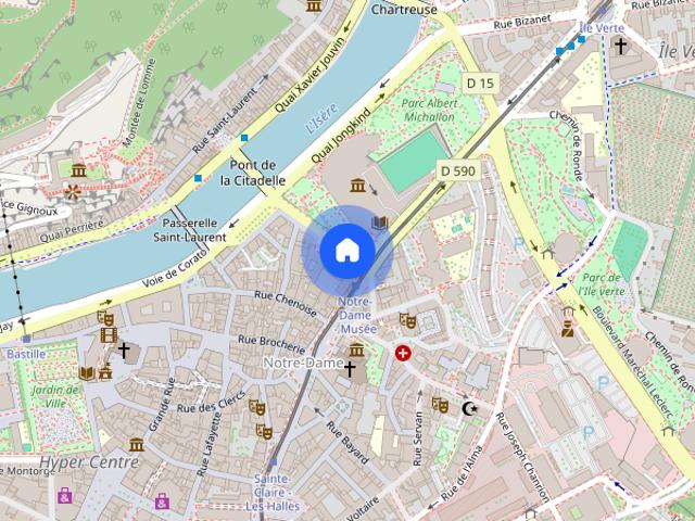 Location Appartement 2 pièces 69m² GRENOBLE 38000
