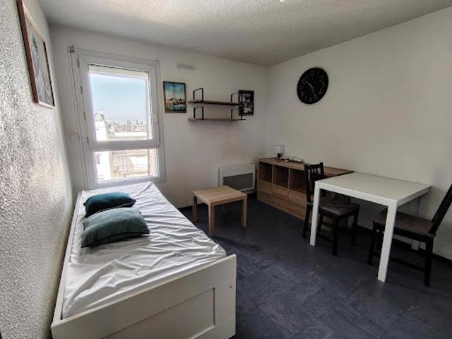 Location Appartement 2 pièces 17.72 m2 Tours