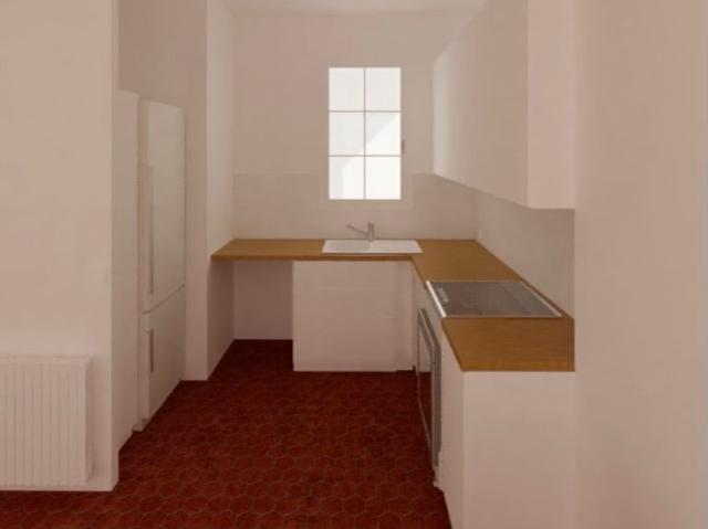 Location appartement, 2 pièces, 1 chambre, surface 43m²