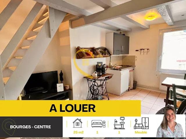 Location Appartement 2 pièces 23.3 m2 Bourges