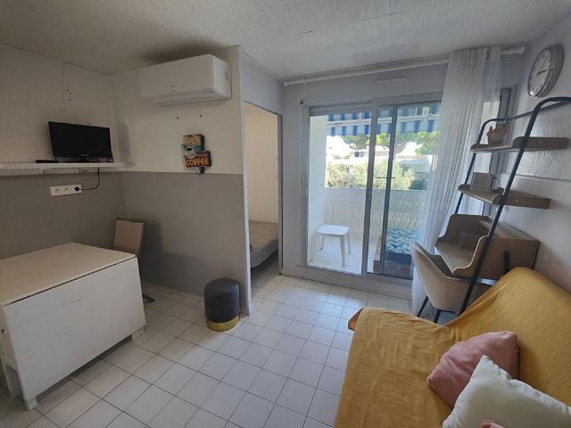 Location appartement 2 pièces, 22.13m², La Grande Motte