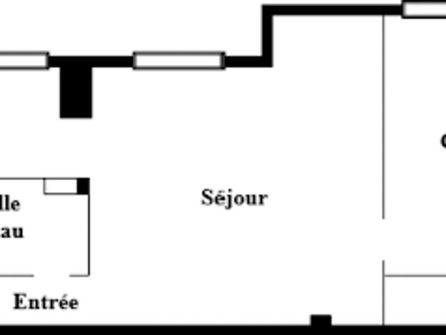 Location Appartement 2 pièces 29 m2 Asnieres sur seine