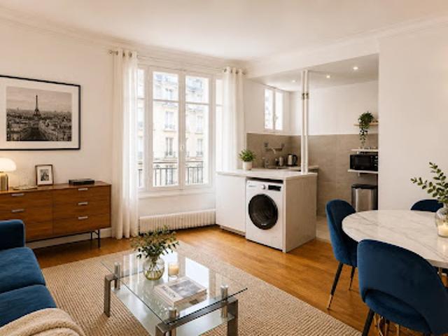 Location Appartement 2 pièces 37 m2 Paris 16ème