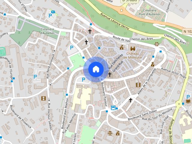 Location Appartement 2 pièces 37m² AUBENAS 07200