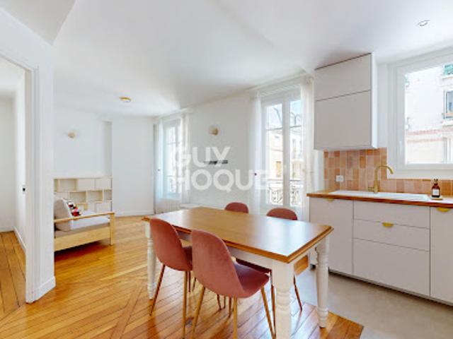 Location Appartement 2 pièces 36.77 m2 Paris 17ème