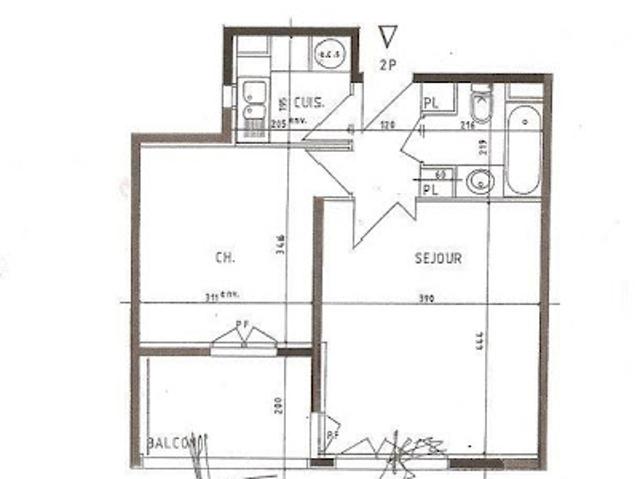 Location Appartement 2 pièces 39 m2 Paris 10ème
